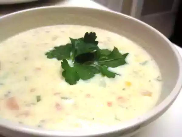 Recipe Vegan corn chowder