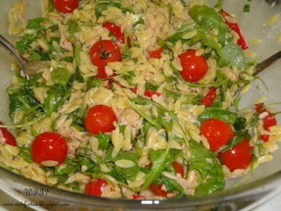 Recipe The cookbook challenge week 19 - rice - risoni salad - 1 - $ - (v)