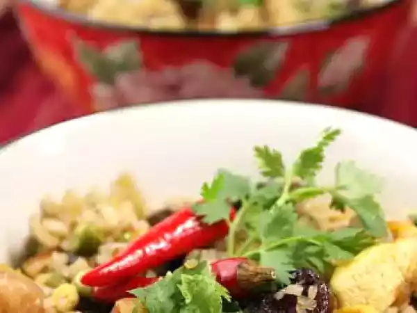 Recipe Lap cheong (chinese sausage) fried rice
