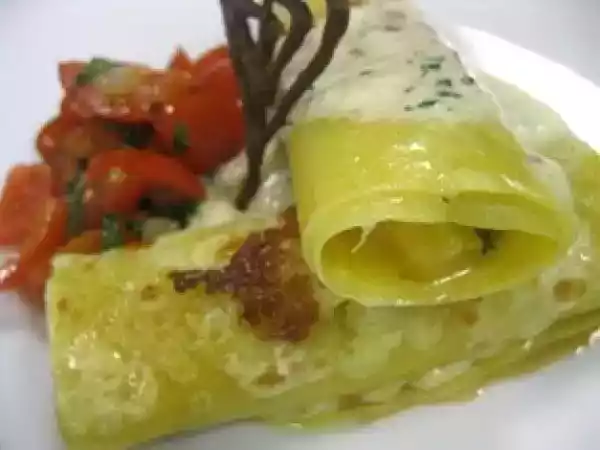 Recipe Duck confit cannelloni...