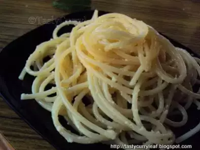 Recipe Spaghetti al burro