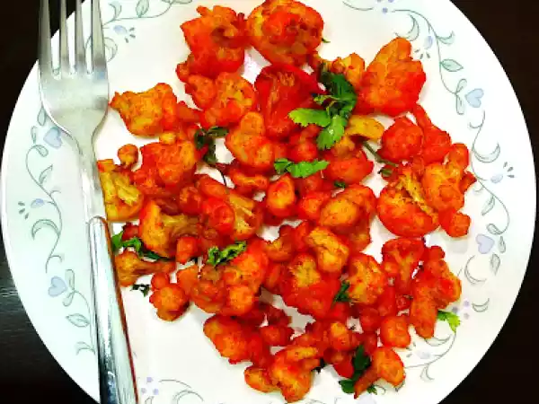 Recipe Gobi 65/ fried cauliflower