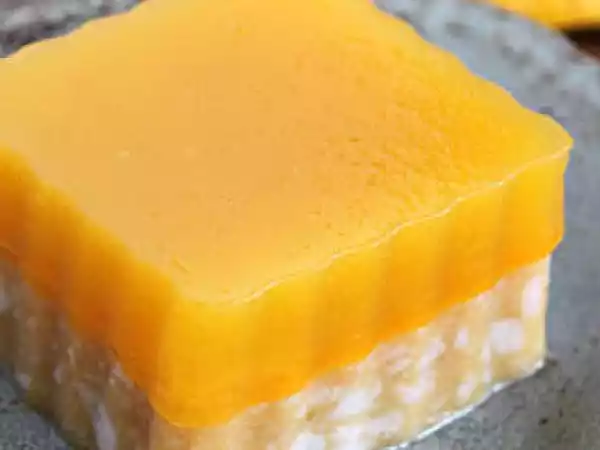 Recipe Thai coconut mango jelly