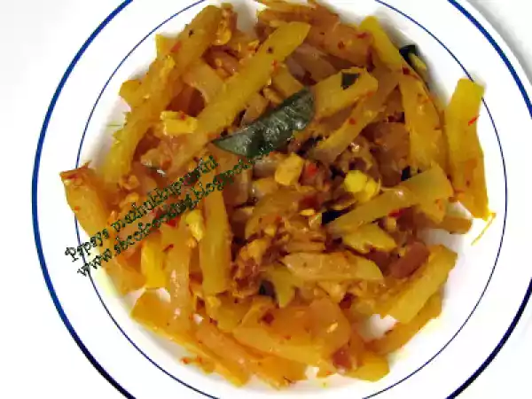 Recipe Papaya mezhukkupuratti