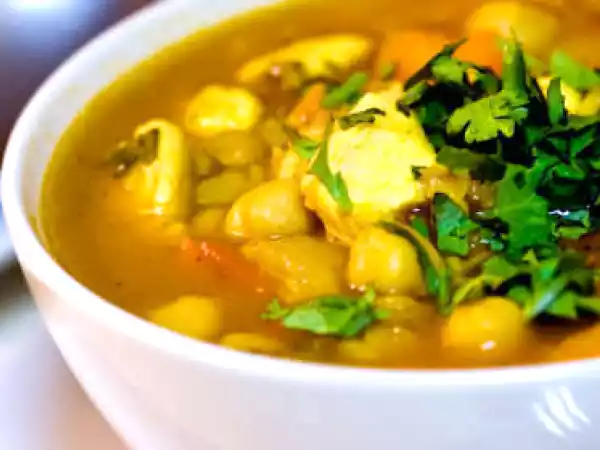 Recipe My take of moroccan hariara soup ....