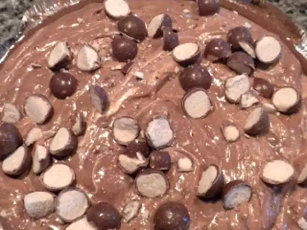 Recipe Malted milk ball pie