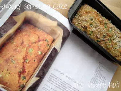Recipe Savoury semolina cake