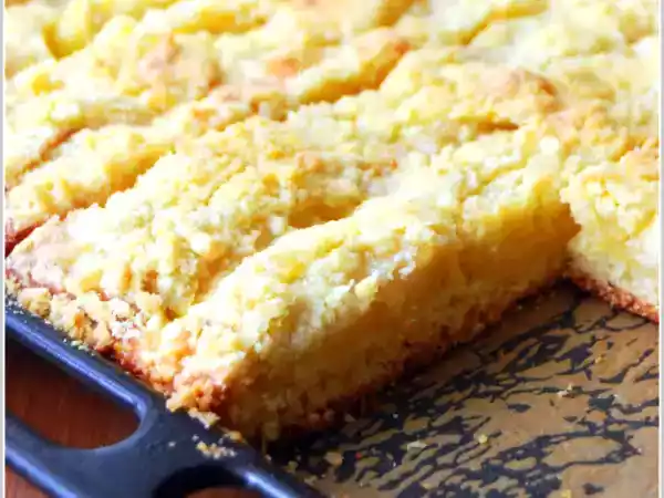 Recipe Apfel streuselkuchen ( apple crumb cake )