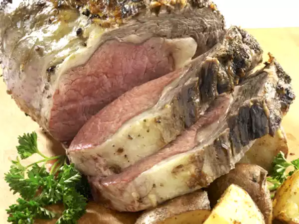 Recipe Perfect rib roast, succulent and savory