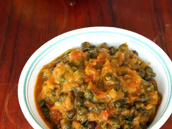 Recipe Hara chana masala/green chickpeas curry