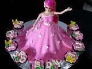 Fairy Barbie cake