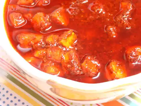 Recipe Carrot avakaya (pickle)