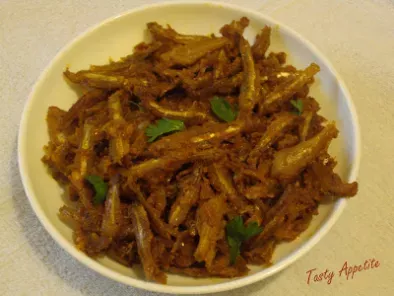 Recipe Nethili fish fry: (spicy fried anchovies)