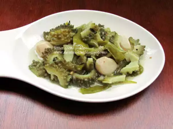 Recipe Bitter gourd pickle