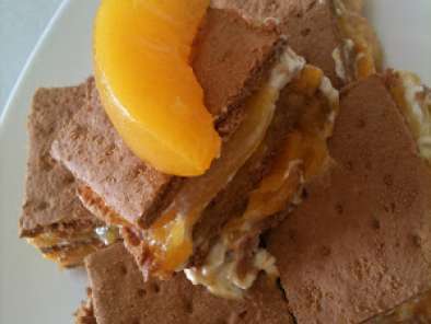 Recipe Fruits-graham refrigerator cake