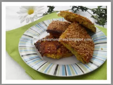 Recipe Gujarati ondhwo.(savory lentil cake)