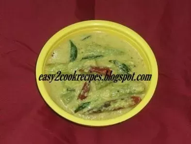 Recipe Drumstick curry / murunggaikai kootu