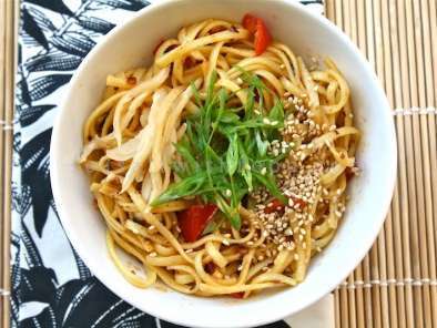 Recipe Yueyang hot-dry noodles-yue yang re gan mian