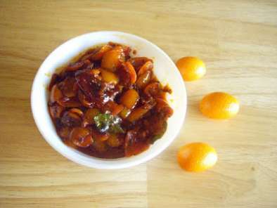 Recipe Kumquat pickle - spicy