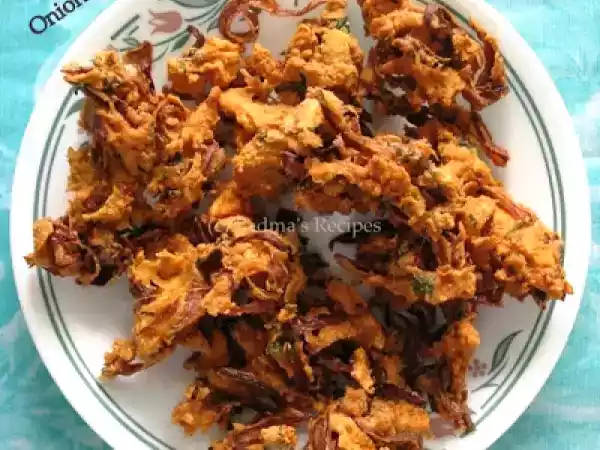 Recipe Onion pakoda