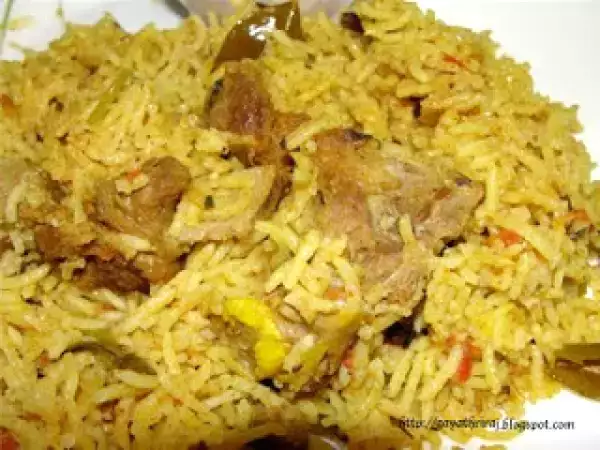 Recipe Mutton biryani