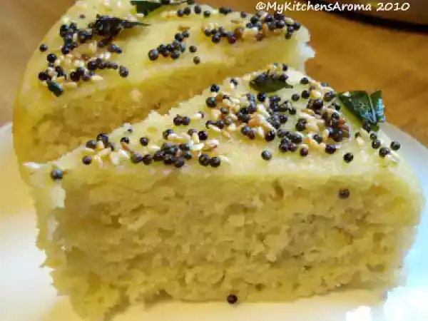 Recipe everyday cooking - mix daal dhokla/ idli (steamed rice and lentil cakes)