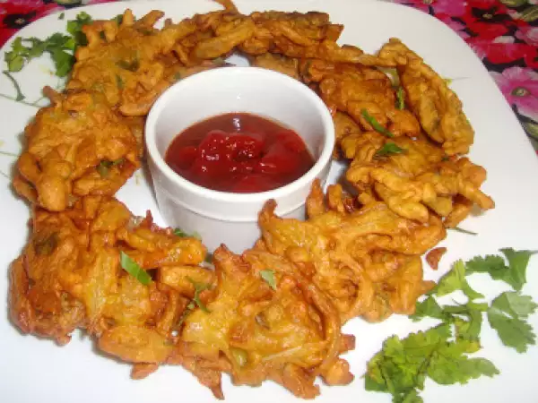 Recipe Soft onion pakoda
