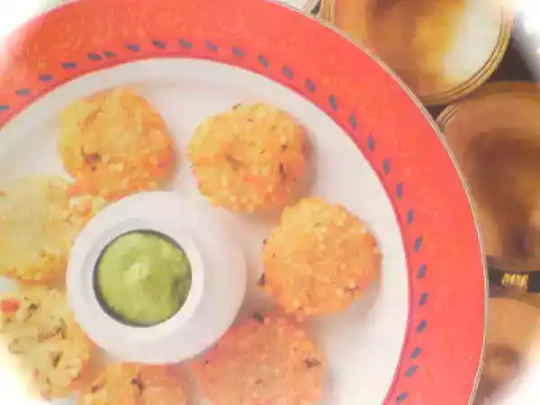 Recipe Sabudana vada & green chutney