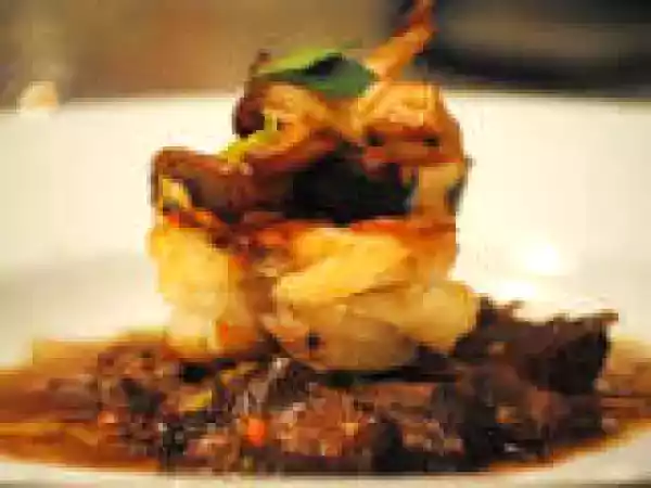 Recipe Surf and Turf, French Laundry style