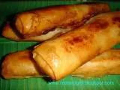 Recipe Turon or Turron or Sagimis (Banana Fritters or Banana Spring Rolls)