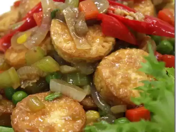Recipe Egg tofu mixed vege