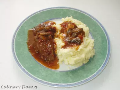 Recipe Veal stew with mashed potatoes
