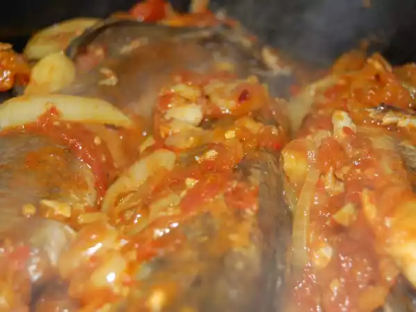 Recipe Stewed whiting fish (photo tutorial)