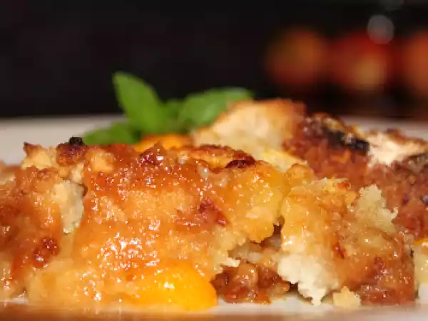 Recipe Easy peach cobbler, the secret's out!