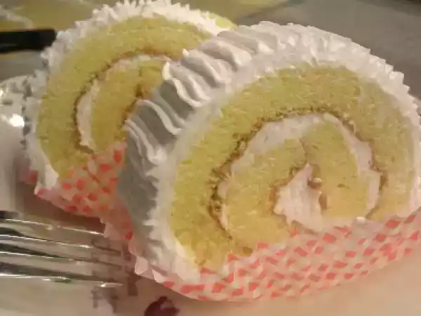 Recipe Vanilla swiss roll