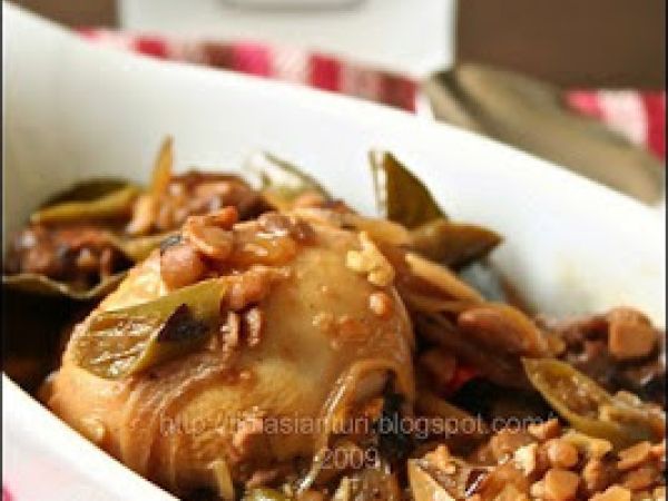Recipe Telur masak taoco (fermented soybean paste seasoned egg)