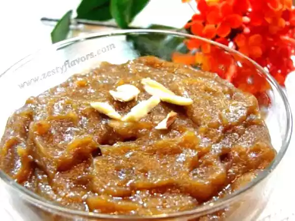 Recipe Atta halwa (delicious wheat flour pudding)