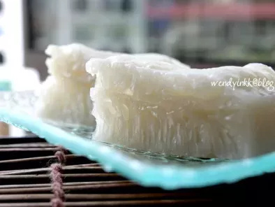 Recipe Chinese white honeycomb cake -version 4 bak tong goh- 36 hours