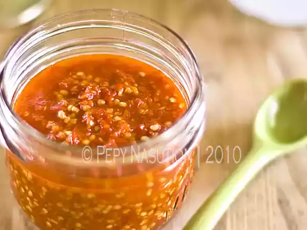 Recipe Sambal bakso - sambal for indonesian meatballs soup