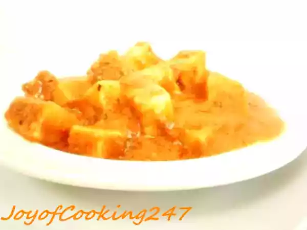 Recipe Sinful paneer tikka masala in microwave!!