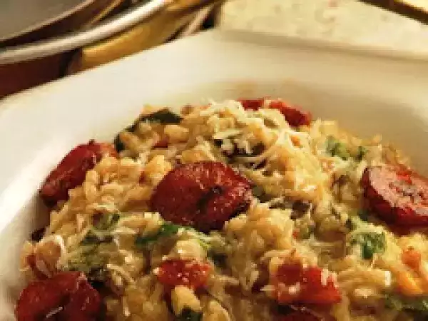 Recipe Recipe - risotto with taioba and plantains (risoto de taioba com banana-da-terra)