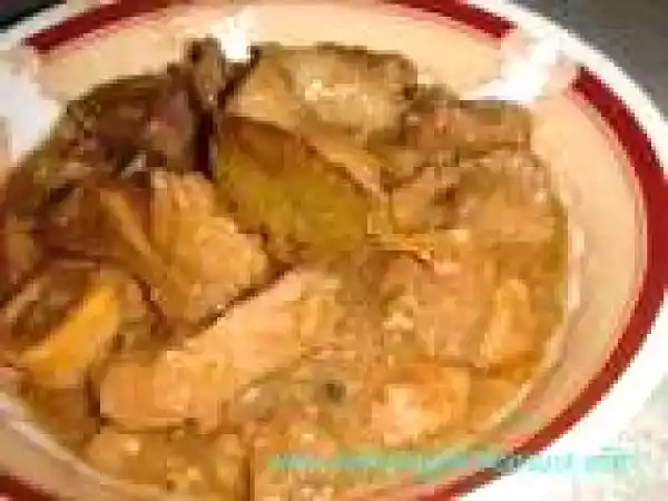 Recipe Paksiw A La Lechon Paksiw (Pork Stewed in Vinegar and Lechon Sauce)