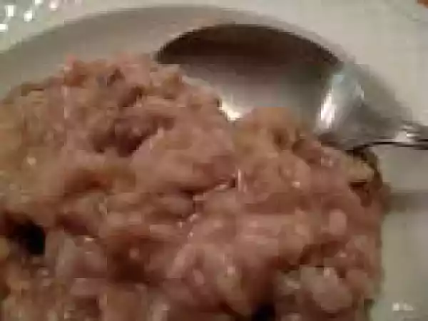 Recipe Risotto with sausages (risotto con salsiccia)