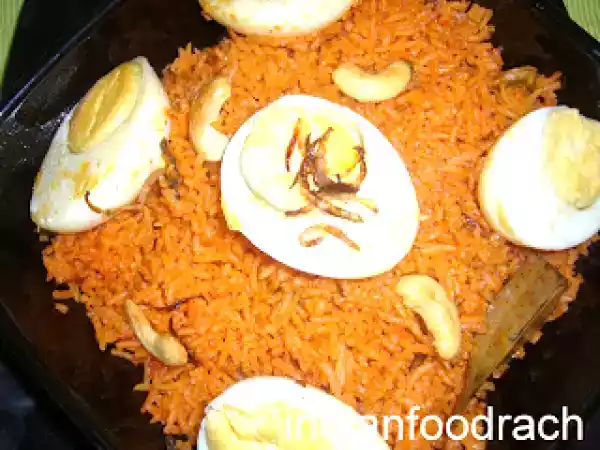 Recipe Ambur egg biryani