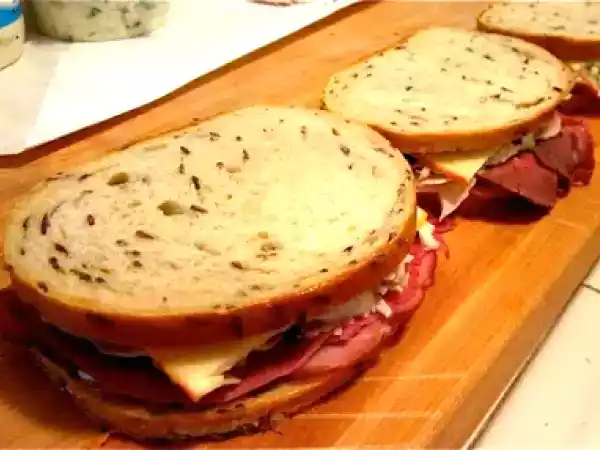 Recipe Poker night snacks: mini sandwiches from nate 'n al's delicatessen