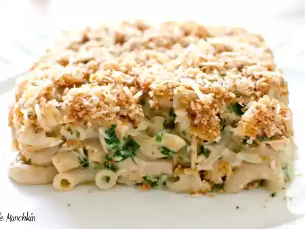 Recipe Baked tuna macaroni alfredo verde