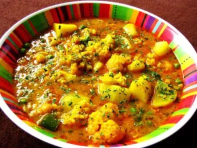 Recipe Aloo gobi/cauliflower curry