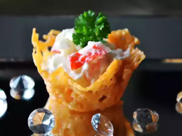 Recipe Parmesan cups make for simple canapes