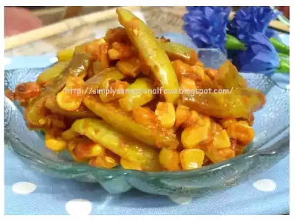 Recipe Tindora and sweetcorn fry
