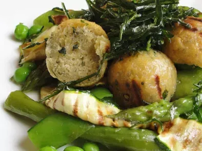 Recipe Tarragon laced khoya kofta and vegetable medley